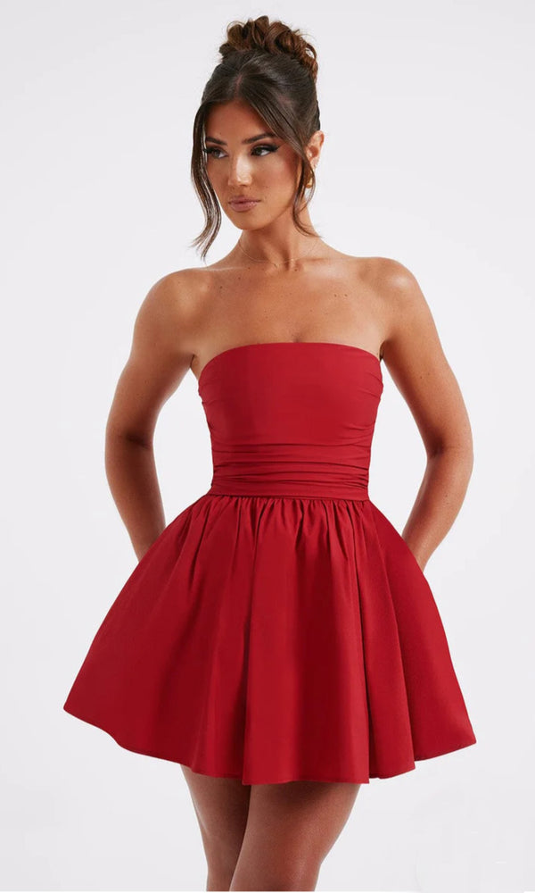 Fiery Flare Dress