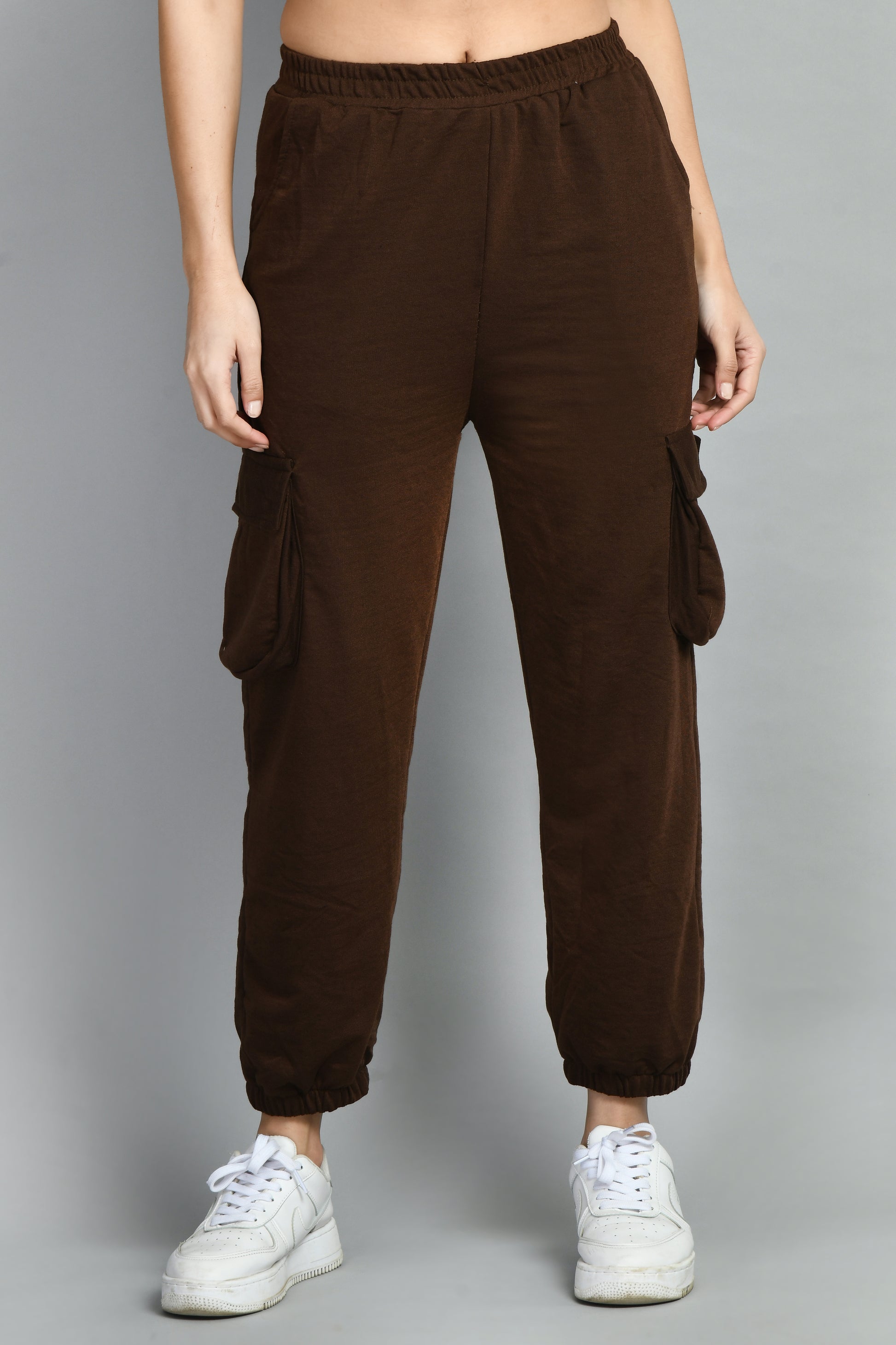 Brown cargo jogger - My Store