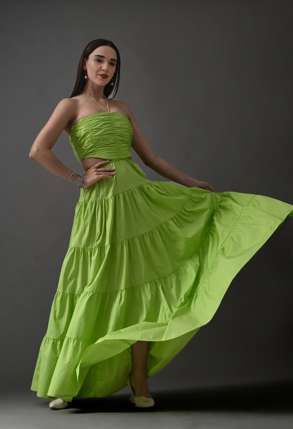 slim fit dress slacks FAIRY Dress in Khaki Green